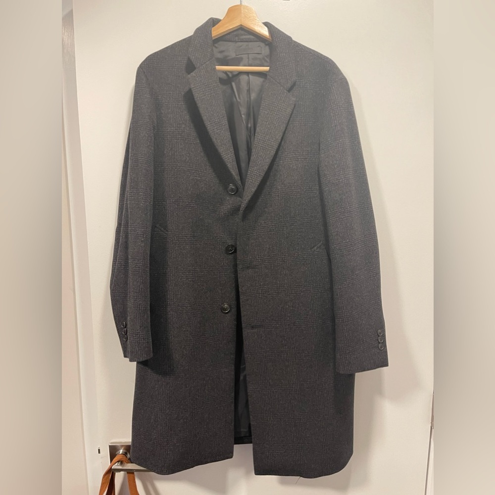 Wool/Cashmere Overcoat (S)